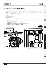 Предварительный просмотр 111 страницы ferolli FORCE W 120 Instructions For Use, Installation And Maintenance