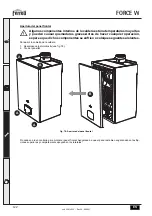 Предварительный просмотр 122 страницы ferolli FORCE W 120 Instructions For Use, Installation And Maintenance