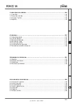 Предварительный просмотр 143 страницы ferolli FORCE W 120 Instructions For Use, Installation And Maintenance