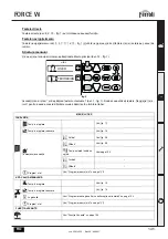 Предварительный просмотр 145 страницы ferolli FORCE W 120 Instructions For Use, Installation And Maintenance