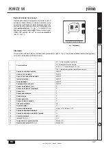 Предварительный просмотр 147 страницы ferolli FORCE W 120 Instructions For Use, Installation And Maintenance