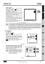 Предварительный просмотр 149 страницы ferolli FORCE W 120 Instructions For Use, Installation And Maintenance