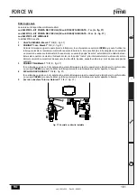 Предварительный просмотр 161 страницы ferolli FORCE W 120 Instructions For Use, Installation And Maintenance