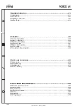 Предварительный просмотр 212 страницы ferolli FORCE W 120 Instructions For Use, Installation And Maintenance