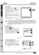 Предварительный просмотр 218 страницы ferolli FORCE W 120 Instructions For Use, Installation And Maintenance