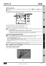 Предварительный просмотр 255 страницы ferolli FORCE W 120 Instructions For Use, Installation And Maintenance