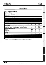 Предварительный просмотр 271 страницы ferolli FORCE W 120 Instructions For Use, Installation And Maintenance