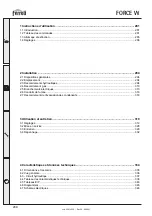 Предварительный просмотр 280 страницы ferolli FORCE W 120 Instructions For Use, Installation And Maintenance