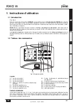 Предварительный просмотр 281 страницы ferolli FORCE W 120 Instructions For Use, Installation And Maintenance