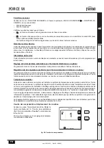 Предварительный просмотр 291 страницы ferolli FORCE W 120 Instructions For Use, Installation And Maintenance