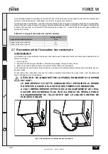 Предварительный просмотр 318 страницы ferolli FORCE W 120 Instructions For Use, Installation And Maintenance