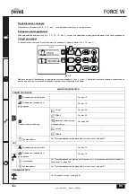 Предварительный просмотр 352 страницы ferolli FORCE W 120 Instructions For Use, Installation And Maintenance