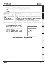 Предварительный просмотр 363 страницы ferolli FORCE W 120 Instructions For Use, Installation And Maintenance