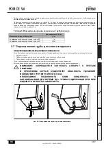 Предварительный просмотр 387 страницы ferolli FORCE W 120 Instructions For Use, Installation And Maintenance