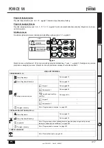 Предварительный просмотр 417 страницы ferolli FORCE W 120 Instructions For Use, Installation And Maintenance