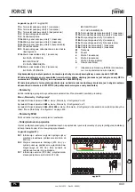 Предварительный просмотр 443 страницы ferolli FORCE W 120 Instructions For Use, Installation And Maintenance