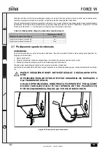 Предварительный просмотр 452 страницы ferolli FORCE W 120 Instructions For Use, Installation And Maintenance