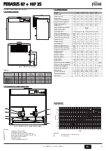 Preview for 7 page of ferolli PEGASUS 107 2S Instructions For Use, Installation And Maintenance