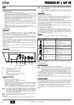 Preview for 26 page of ferolli PEGASUS 107 2S Instructions For Use, Installation And Maintenance