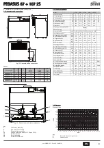 Preview for 31 page of ferolli PEGASUS 107 2S Instructions For Use, Installation And Maintenance