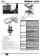 Preview for 44 page of ferolli PEGASUS 107 2S Instructions For Use, Installation And Maintenance