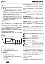 Предварительный просмотр 18 страницы ferolli PEGASUS 107 LN 2S Instructions For Use, Installation And Maintenance