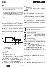 Предварительный просмотр 26 страницы ferolli PEGASUS 107 LN 2S Instructions For Use, Installation And Maintenance