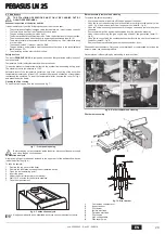 Предварительный просмотр 29 страницы ferolli PEGASUS 107 LN 2S Instructions For Use, Installation And Maintenance