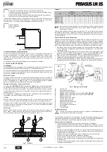 Предварительный просмотр 34 страницы ferolli PEGASUS 107 LN 2S Instructions For Use, Installation And Maintenance