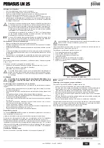 Предварительный просмотр 35 страницы ferolli PEGASUS 107 LN 2S Instructions For Use, Installation And Maintenance