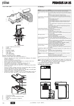 Предварительный просмотр 36 страницы ferolli PEGASUS 107 LN 2S Instructions For Use, Installation And Maintenance