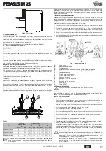 Предварительный просмотр 41 страницы ferolli PEGASUS 107 LN 2S Instructions For Use, Installation And Maintenance