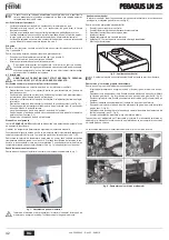 Предварительный просмотр 42 страницы ferolli PEGASUS 107 LN 2S Instructions For Use, Installation And Maintenance