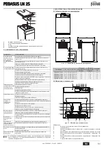 Предварительный просмотр 51 страницы ferolli PEGASUS 107 LN 2S Instructions For Use, Installation And Maintenance