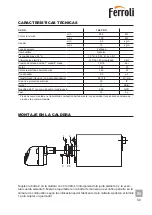 Предварительный просмотр 59 страницы ferolli SUN G 14/2 PRO Installation And Maintenance Manual