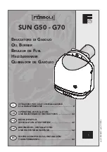 ferolli SUN G50 Operating, Installation And Maintenance Instructions preview