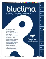 Ferplast Bluclima 100 User Manual preview