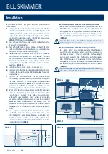 Preview for 16 page of Ferplast BLUSKIMMER 250 User Manual