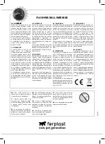 Preview for 8 page of Ferplast Clever & Happy Magic circle Instruction Manual