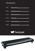 Предварительный просмотр 2 страницы Ferplast EXPLORALIGHT 15W T8 User Manual