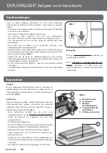 Предварительный просмотр 20 страницы Ferplast EXPLORALIGHT 15W T8 User Manual