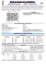 Preview for 5 page of Ferport SA04PLUS Instructions For Use And Installation