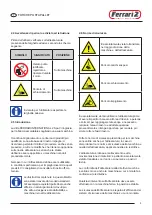 Preview for 5 page of Ferrari 2 FPF 15 Operation And Maintenance Manual