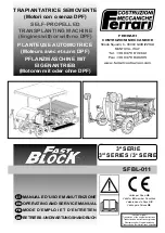 Preview for 1 page of Ferrari Costruzioni Meccaniche FAST BLOC 3 Series Operating And Service Manual