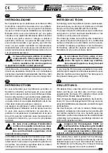 Preview for 3 page of Ferrari Costruzioni Meccaniche FAST BLOC 3 Series Operating And Service Manual