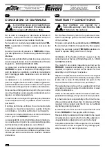 Preview for 18 page of Ferrari Costruzioni Meccaniche FAST BLOC 3 Series Operating And Service Manual