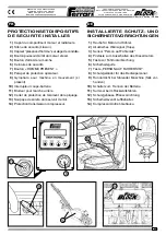 Preview for 49 page of Ferrari Costruzioni Meccaniche FAST BLOC 3 Series Operating And Service Manual