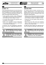 Preview for 52 page of Ferrari Costruzioni Meccaniche FAST BLOC 3 Series Operating And Service Manual