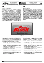 Preview for 70 page of Ferrari Costruzioni Meccaniche FAST BLOC 3 Series Operating And Service Manual