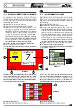 Preview for 77 page of Ferrari Costruzioni Meccaniche FAST BLOC 3 Series Operating And Service Manual